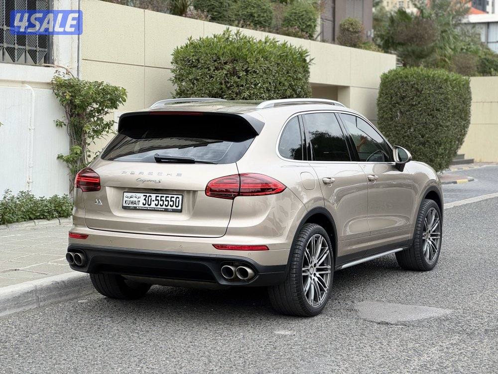 بورش - كايين S موديل 2015 عداد 80 الدرجة الأولى بهبهاني صبغ وكالة4