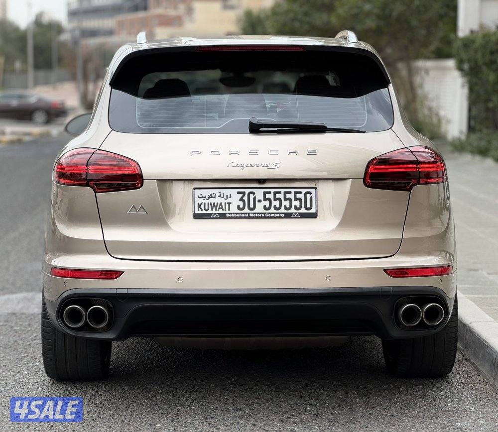 بورش - كايين S موديل 2015 عداد 80 الدرجة الأولى بهبهاني صبغ وكالة7