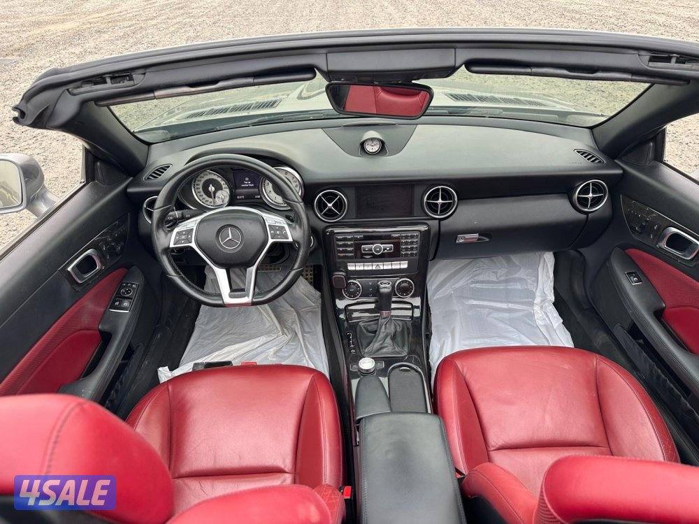 مرسيدس SLK 250 موديل ٢٠١٥ صبغ وكالة بحالة ممتازة5
