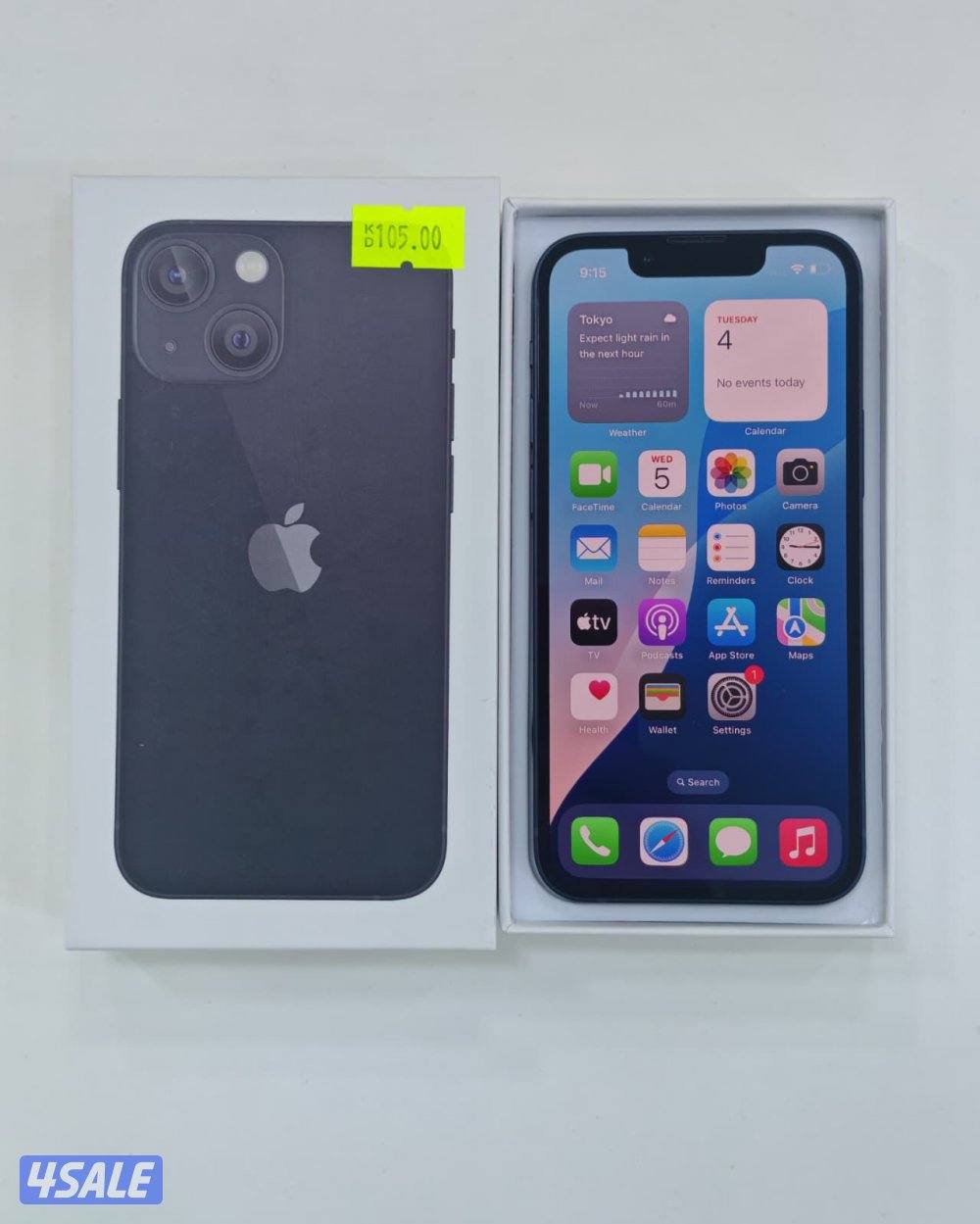 ايفون 13 ميني أسود iPhone 13 Mini 128GB Midnight Black7