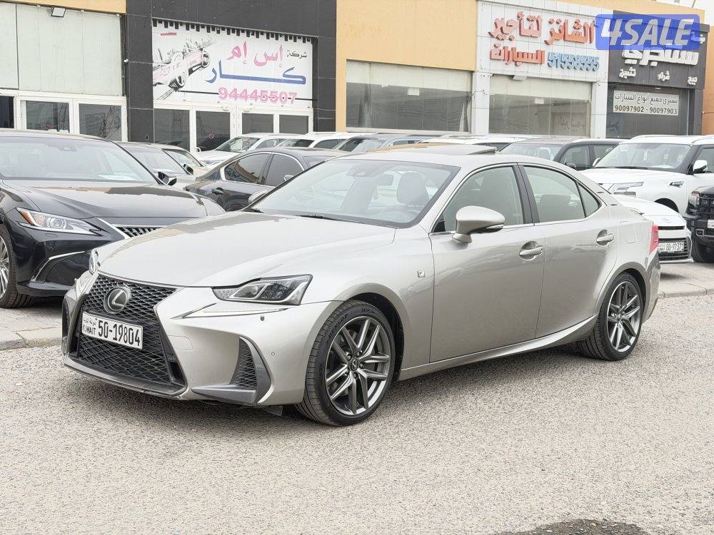 لكزس IS 350  F_sport الساير 20182