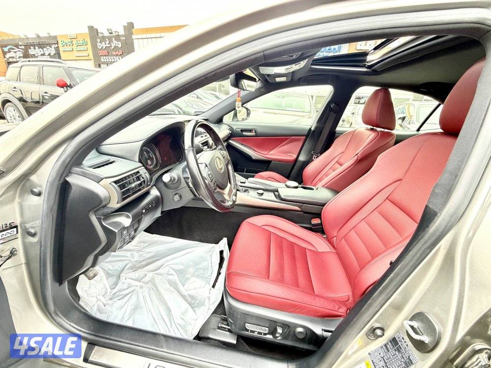 لكزس IS 350  F_sport الساير 20188