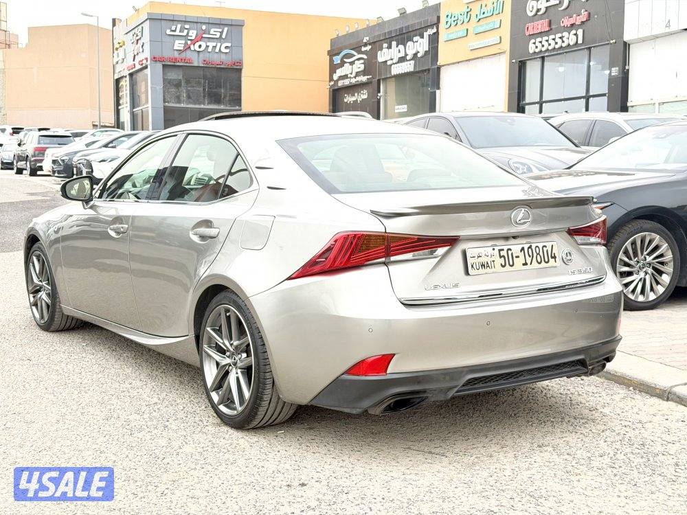 لكزس IS 350  F_sport الساير 20187