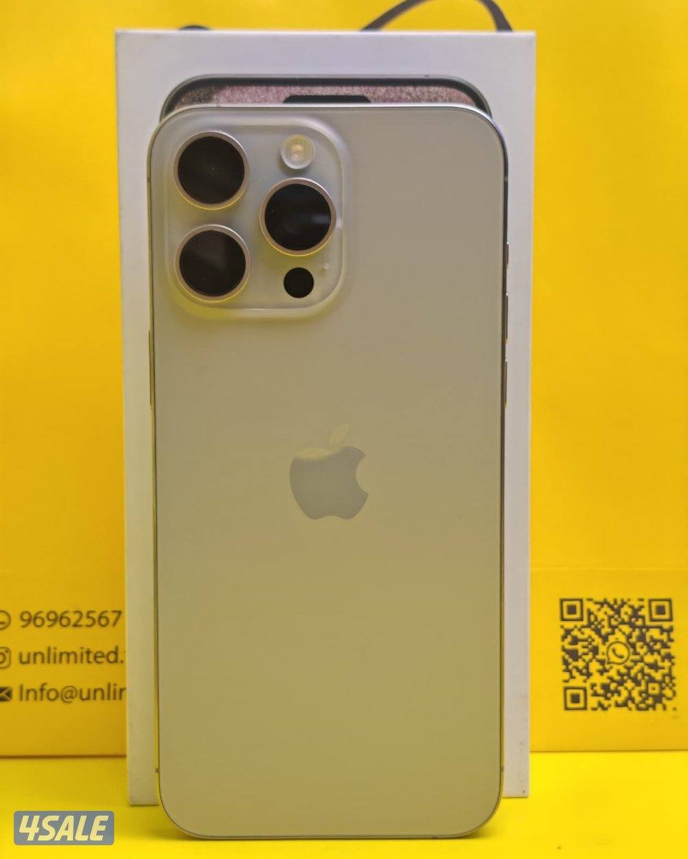 ايفون 15 برو ماكس تيتانيوم طبيعي iPhone 15 Pro Max 256GB Natural Titan10
