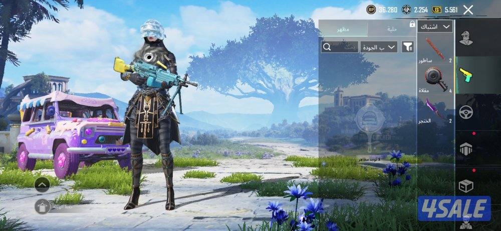 للبيع حساب ببجي2