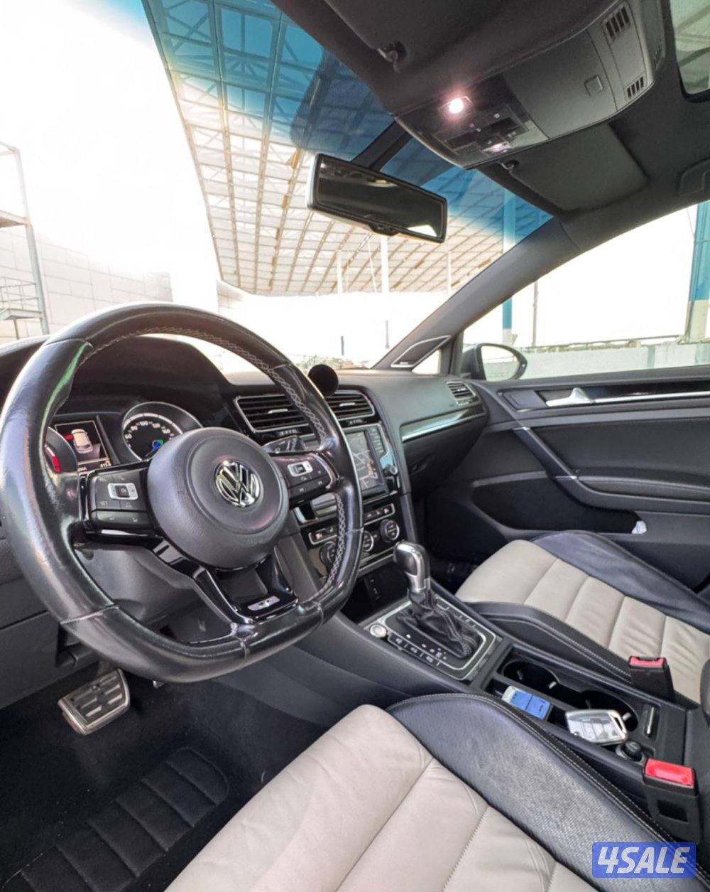 للبيع جولف R موديل 2016 بهبهاني عداد 139 الف ج8