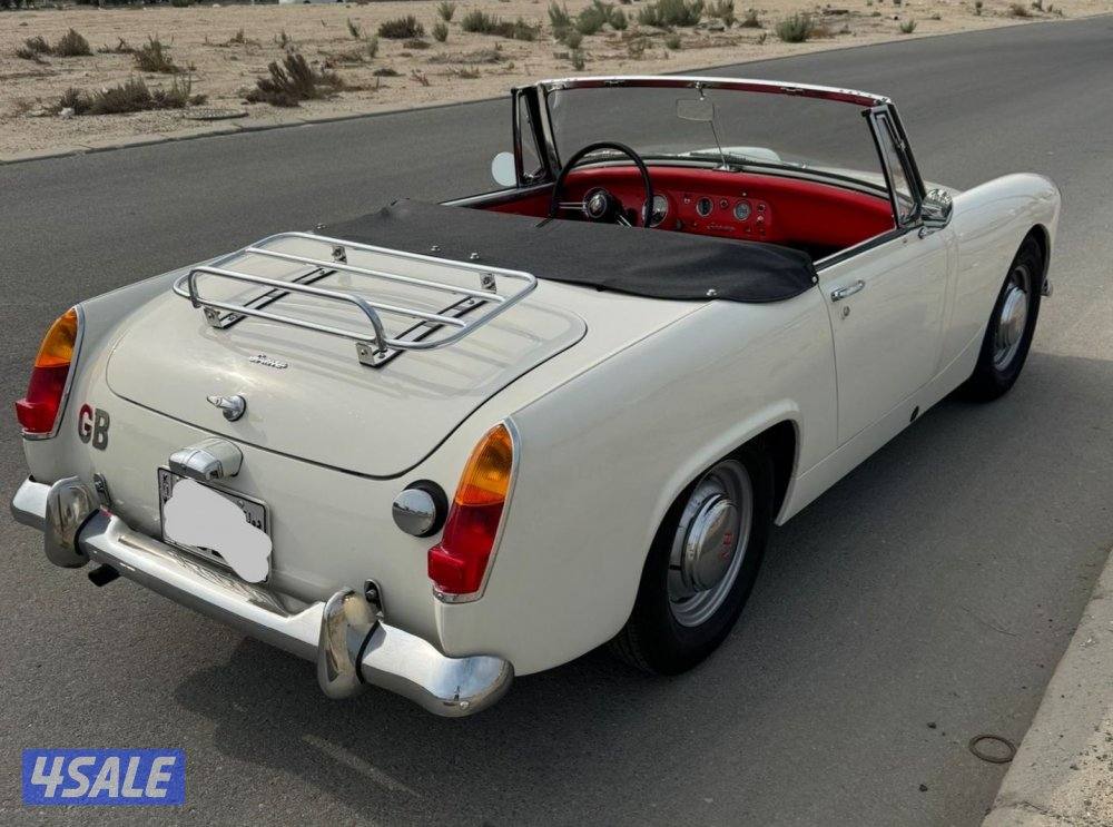 للبيع  AUSTIN HEALY SPERT موديل 1966 عداد 85 الف مايل2
