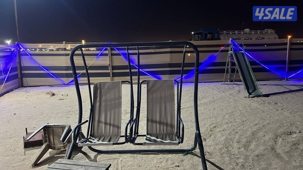 للايجار مخيمات بالصبيه بعد الجسر الاول يمين مقابل المنصه4