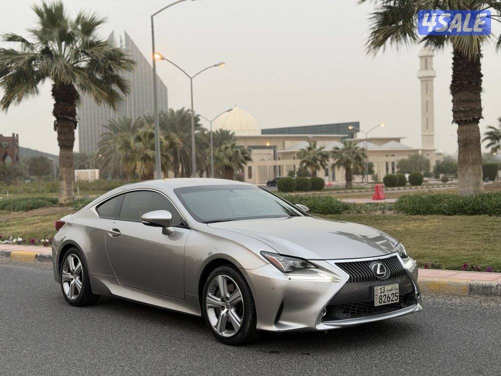 لكزس RC350 موديل 2015 عداد قليل 126 الف Km الساير صبغ الوكاله1