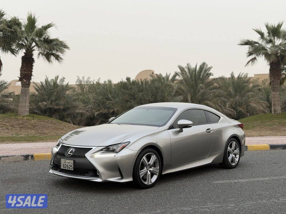لكزس RC350 موديل 2015 عداد قليل 126 الف Km الساير صبغ الوكاله0
