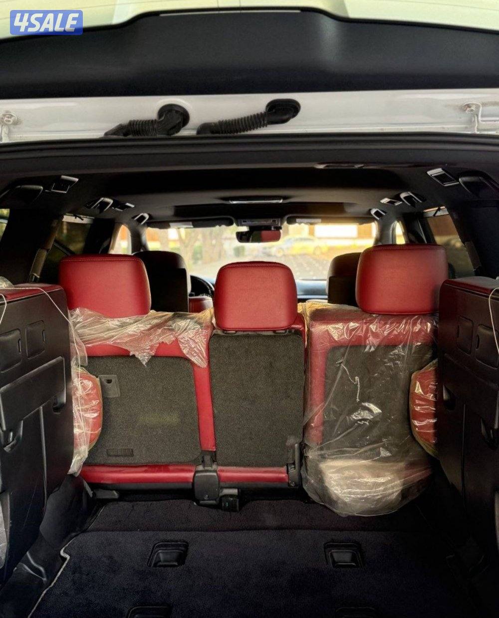 بيعة سريعة جيب لكزس lx570s سبورت ابيض داخل احمر كامل المواصفات6