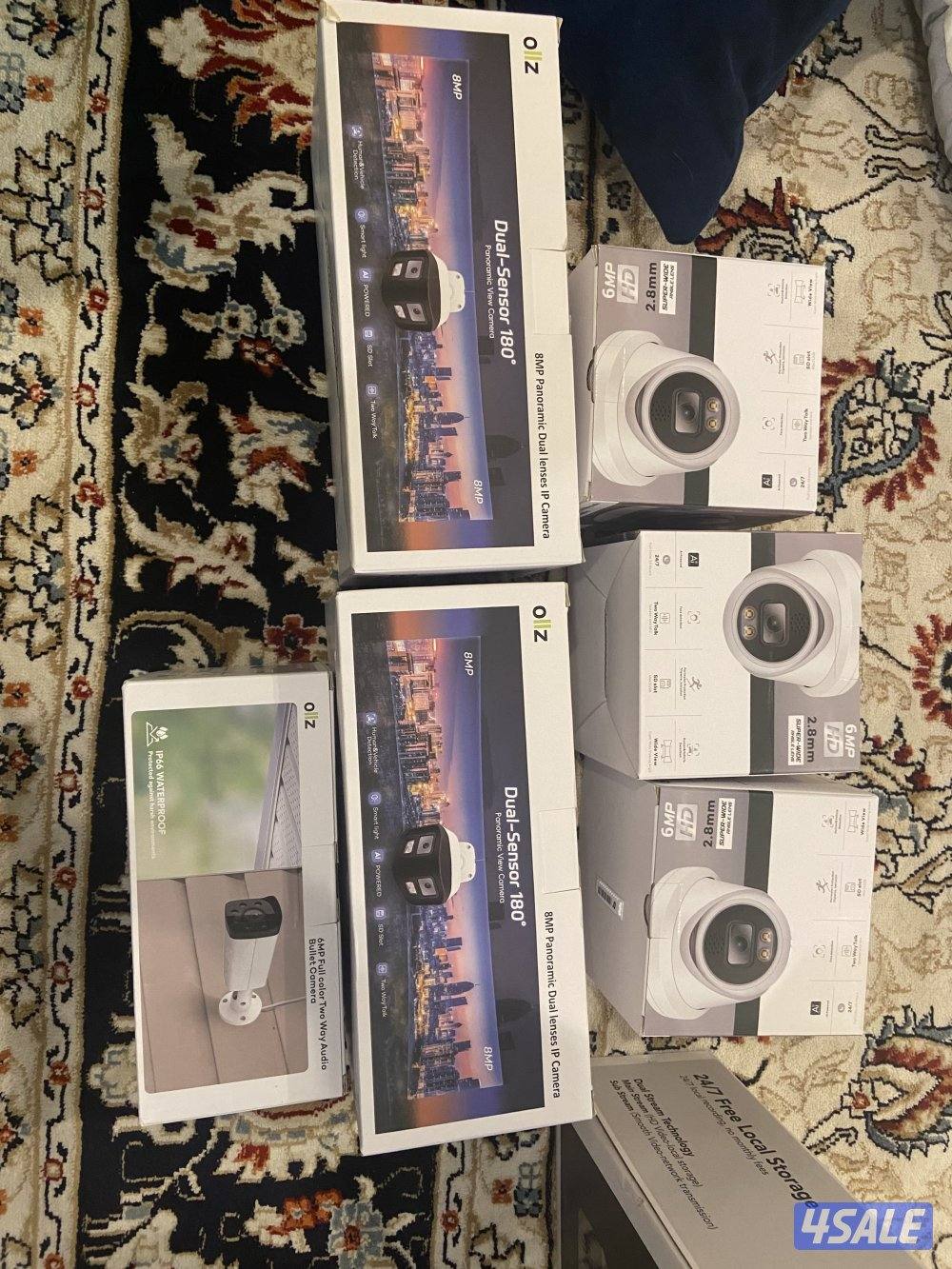 جهاز كاميرات مع ٦ كاميرات مراقبه و تركيب مجاني1