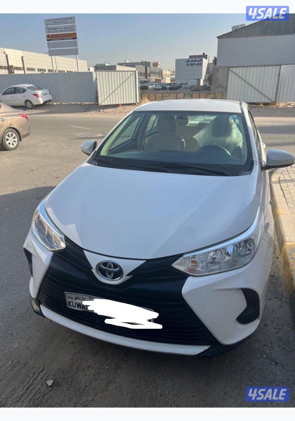 للبيع يارس م 2022 عداد 85 الف بحاله ممتازه2