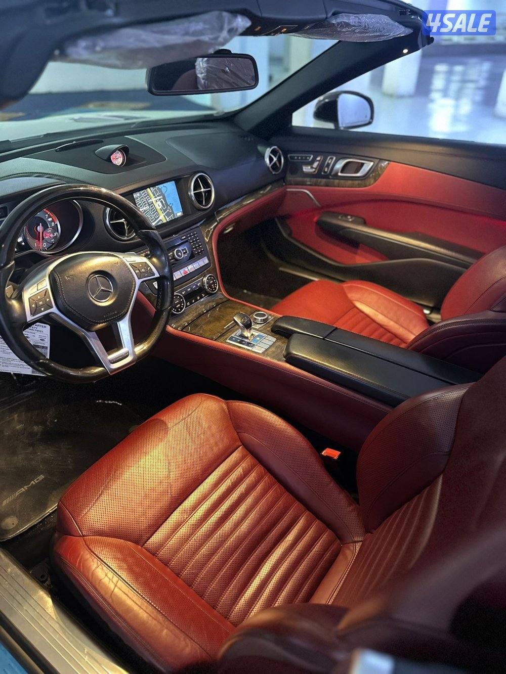 للبيع مرسيدس SL موديل 2013 كت AMG كامل المواصفات ماشيه 148 الف6