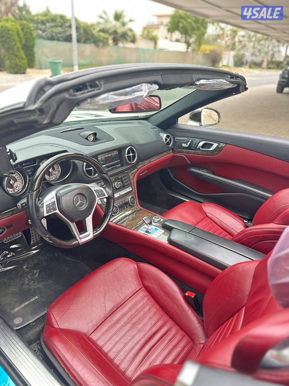 للبيع مرسيدس SL موديل 2013 كت AMG كامل المواصفات ماشيه 148 الف7