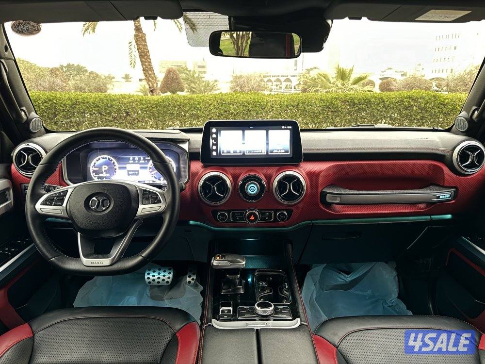 BAIC BJ40 C موديل 2024 صبغ الوكاله بحاله شرط الفحص7