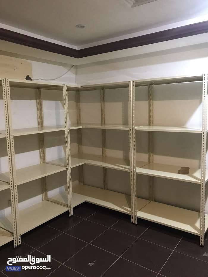 ارفف تخزين معدني وخشبي12