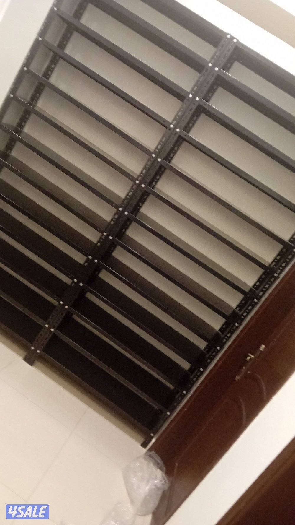 ارفف تخزين جميع انواع والمقاسات مع7