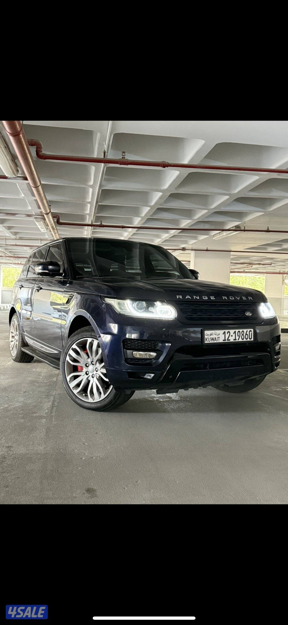 للبيع رنج روفر سبورت 2014 شرط الفحص بالكامل 8 سلندر أعلى مواصفات5