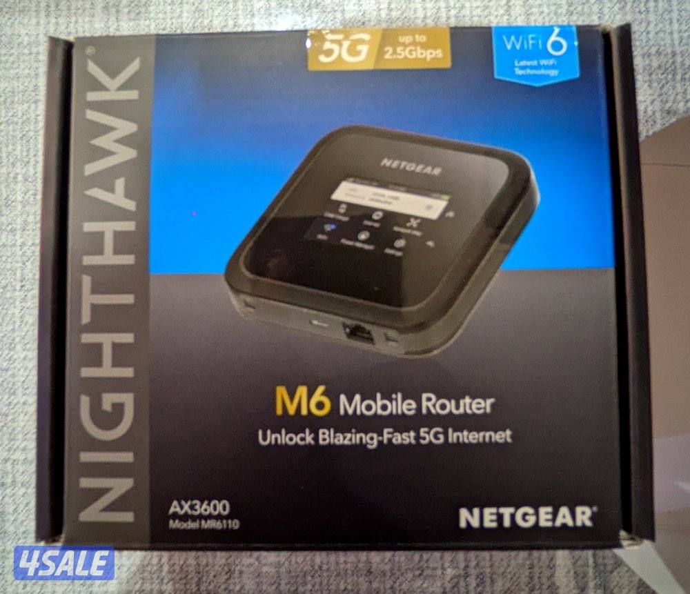NETGEAR NIGHTHAWK M6 5G With Original Box (SERIOUS BUYERS)6
