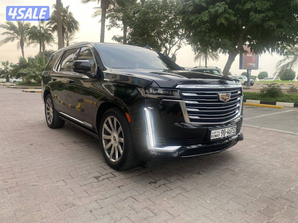 كاديلاك اسكاليد بلاتينيوم ايدشن فل اوبشن بحالة الوكاله ماشي 109 صبغ ال3