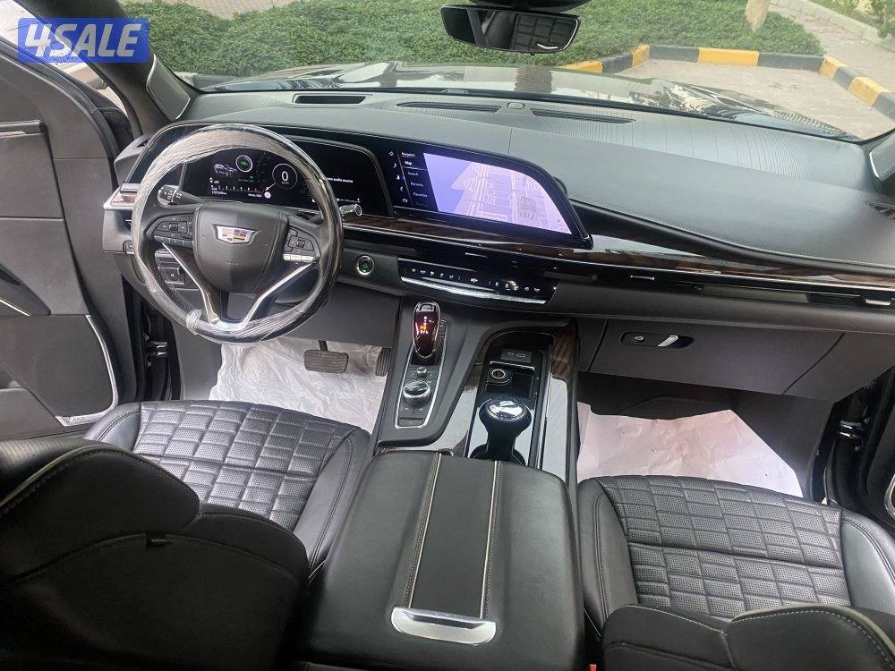 كاديلاك اسكاليد بلاتينيوم ايدشن فل اوبشن بحالة الوكاله ماشي 109 صبغ ال4