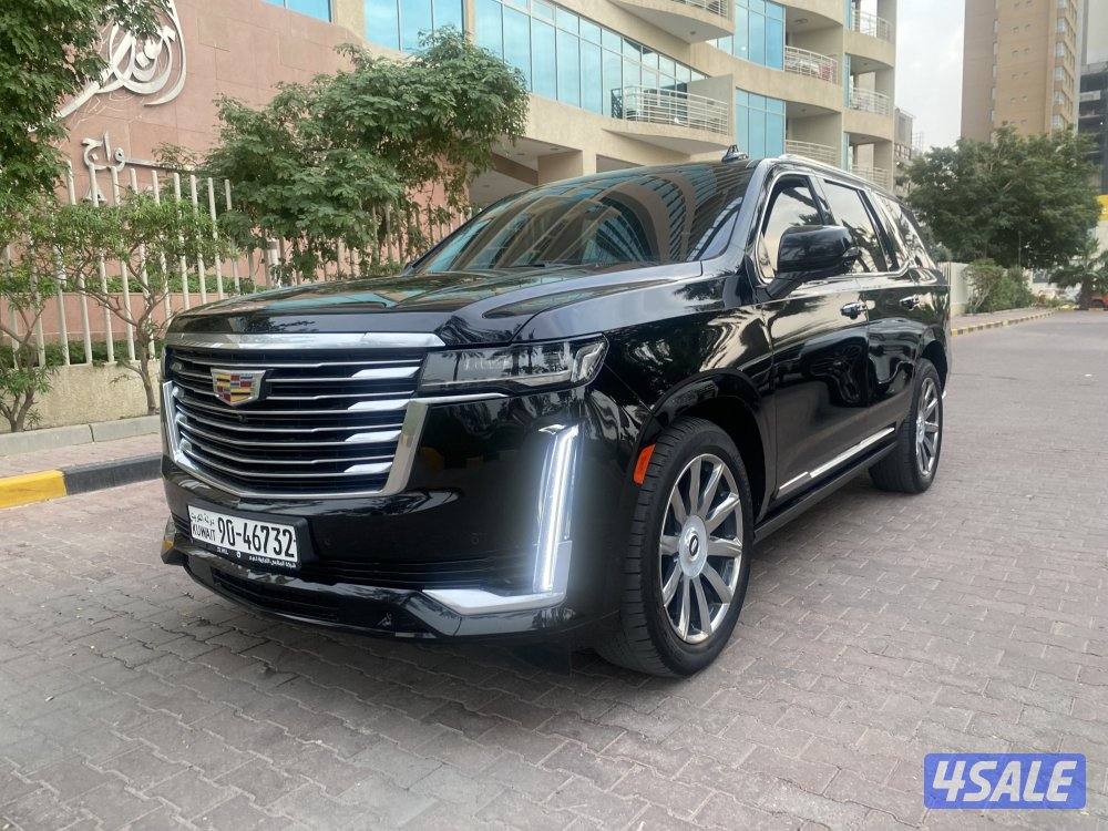 كاديلاك اسكاليد بلاتينيوم ايدشن فل اوبشن بحالة الوكاله ماشي 109 صبغ ال14