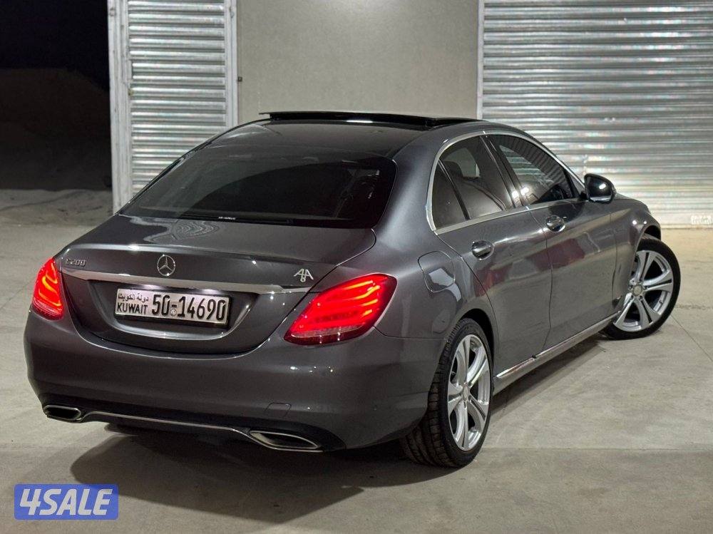 للبيع مرسيدس c200 شرط الفحص بحاله نادره1