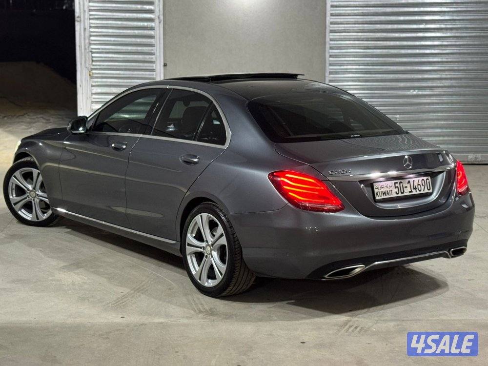 للبيع مرسيدس c200 شرط الفحص بحاله نادره3