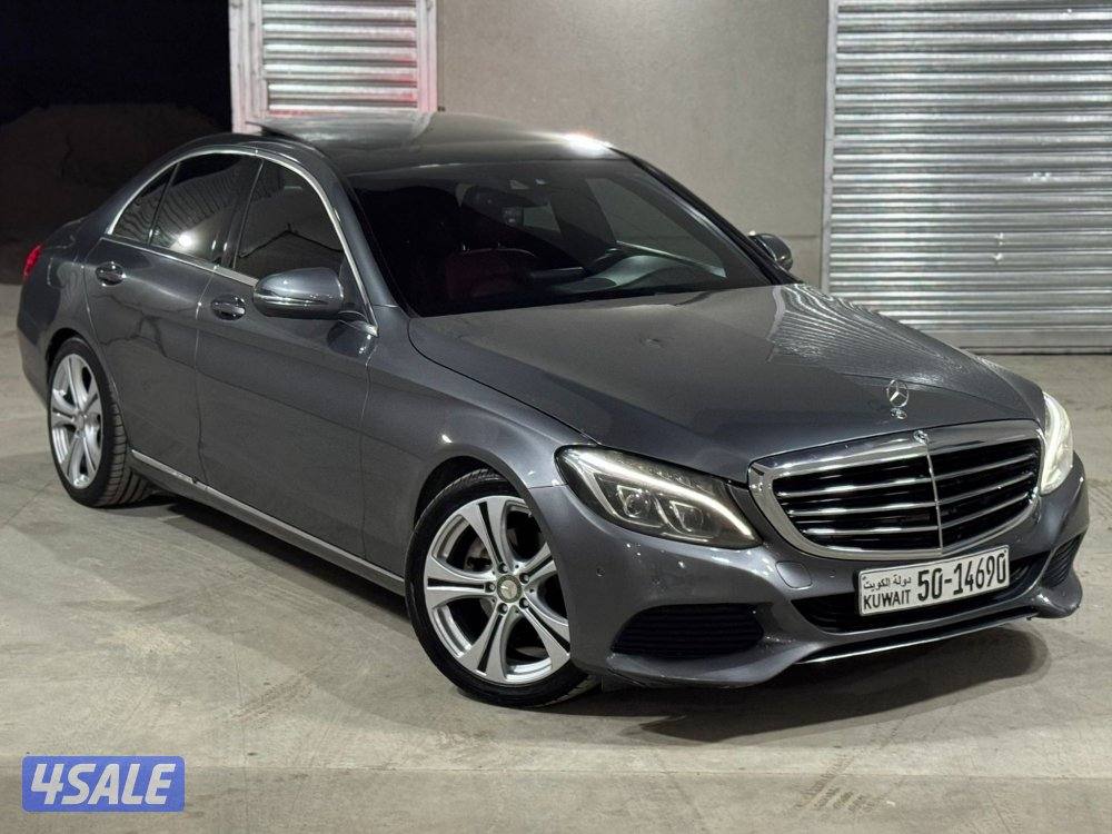 للبيع مرسيدس c200 شرط الفحص بحاله نادره5