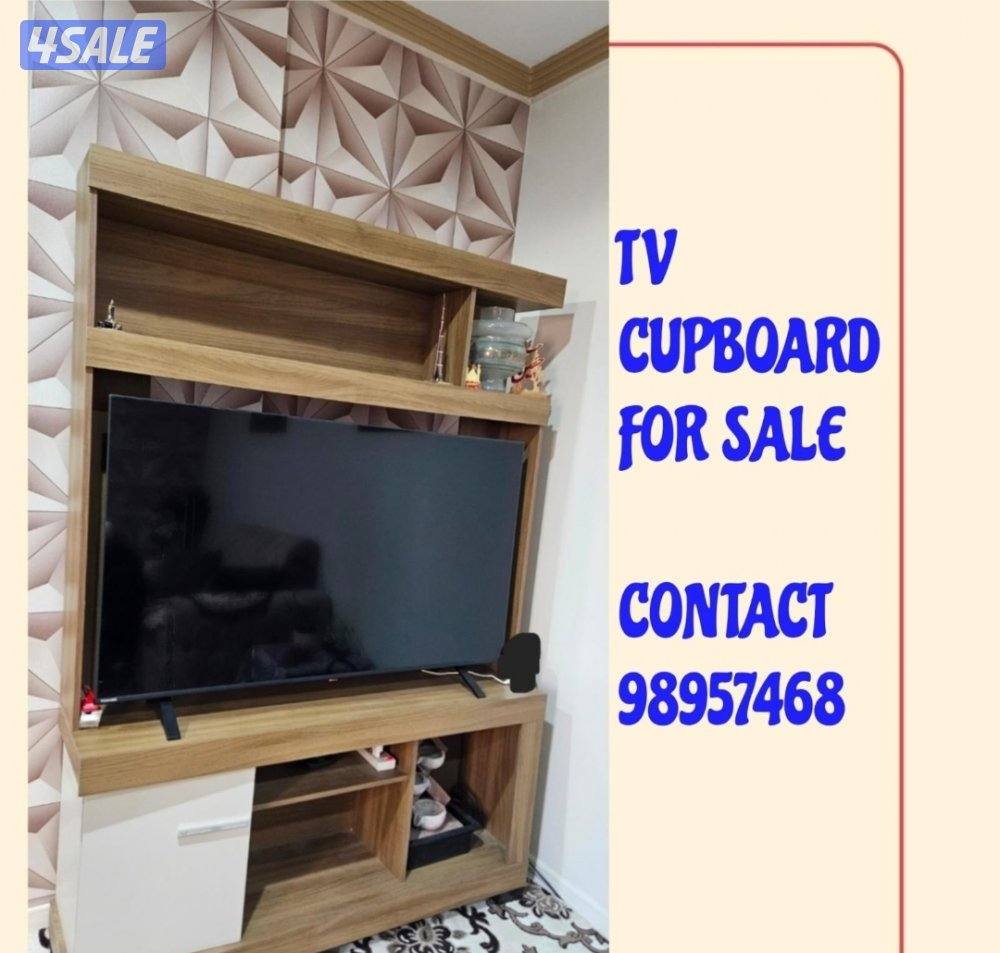 TV cupboard for sale. purchased from safat home. very good condition1