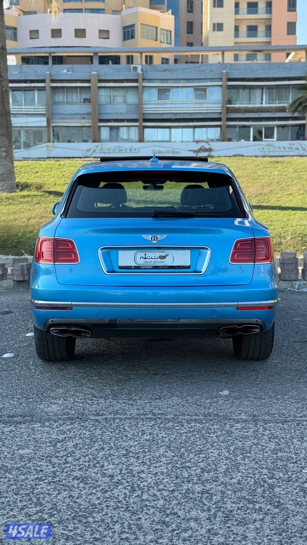 للبيع بنتلي بنتياجا ٢٠١٩ بحالة ممتازة الوكالة الزياني3