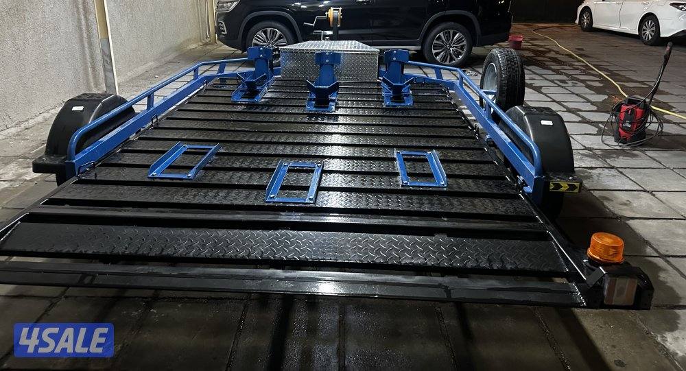 للبيع للجادين عربانة للدراجات النارية استخدام مرتين فقط وشبه جديدة1