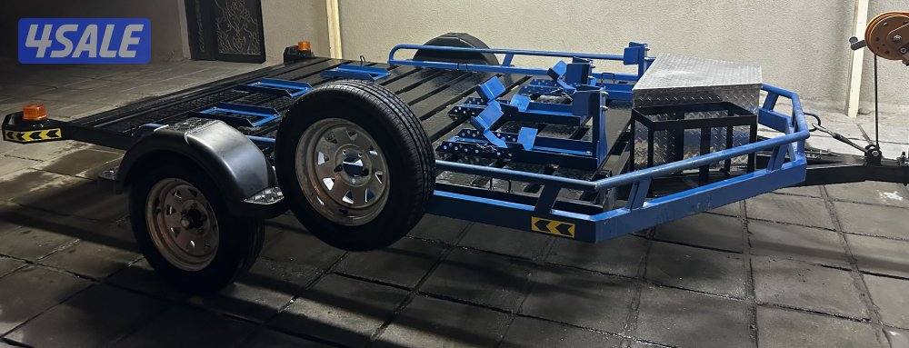 للبيع للجادين عربانة للدراجات النارية استخدام مرتين فقط وشبه جديدة2