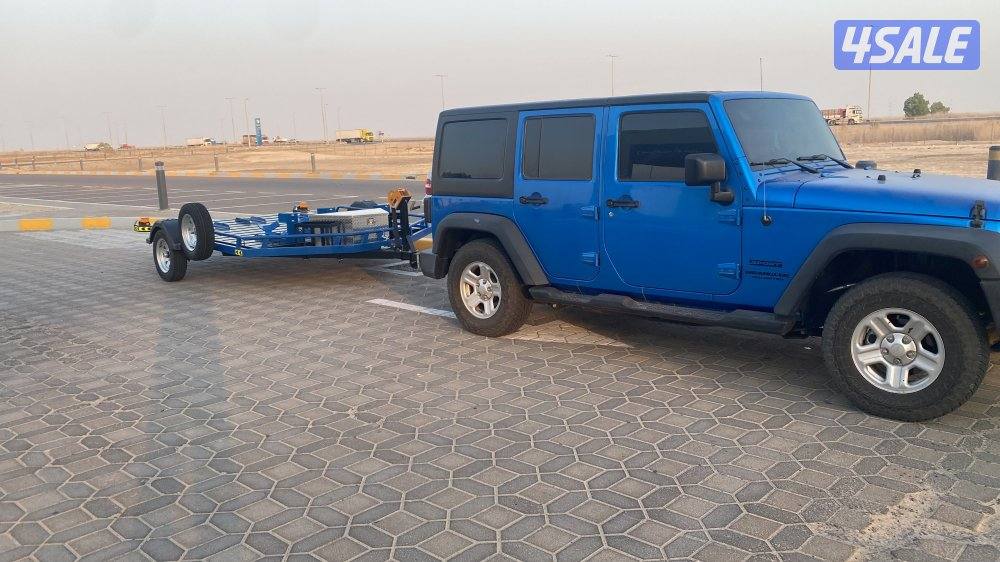 للبيع للجادين عربانة للدراجات النارية استخدام مرتين فقط وشبه جديدة3