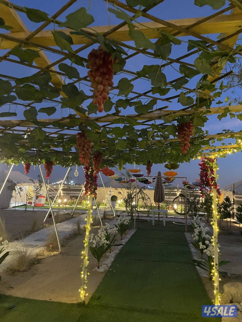 تاجير مخيم بالمطلاع كيلوصفر قريب من الخدمات مخيم VVib2