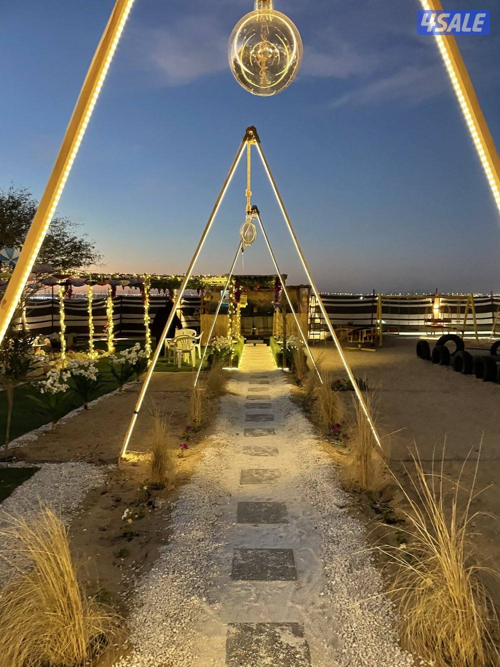 تاجير مخيم بالمطلاع كيلوصفر قريب من الخدمات مخيم VVib7