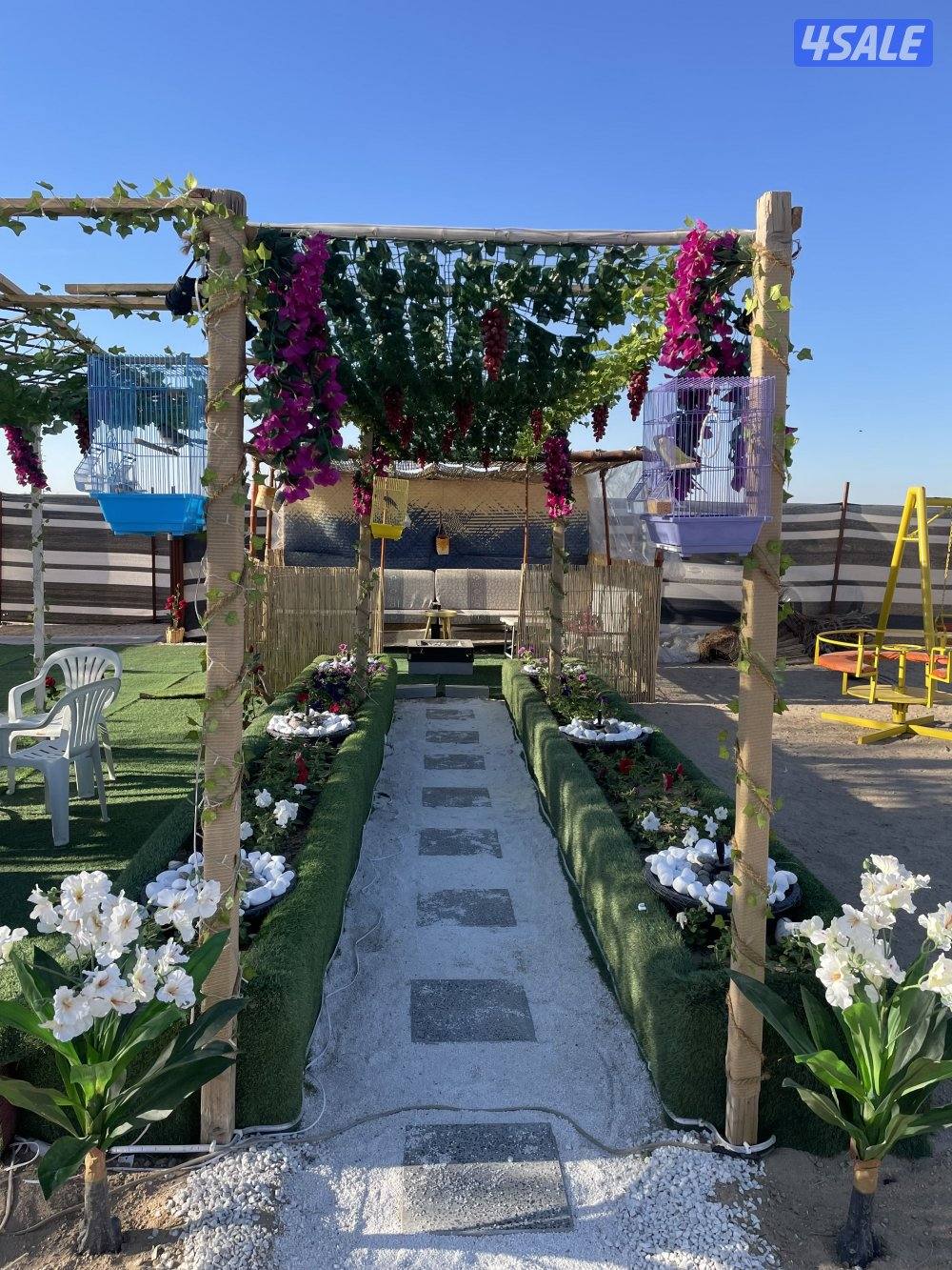 تاجير مخيم بالمطلاع كيلوصفر قريب من الخدمات مخيم VVib9