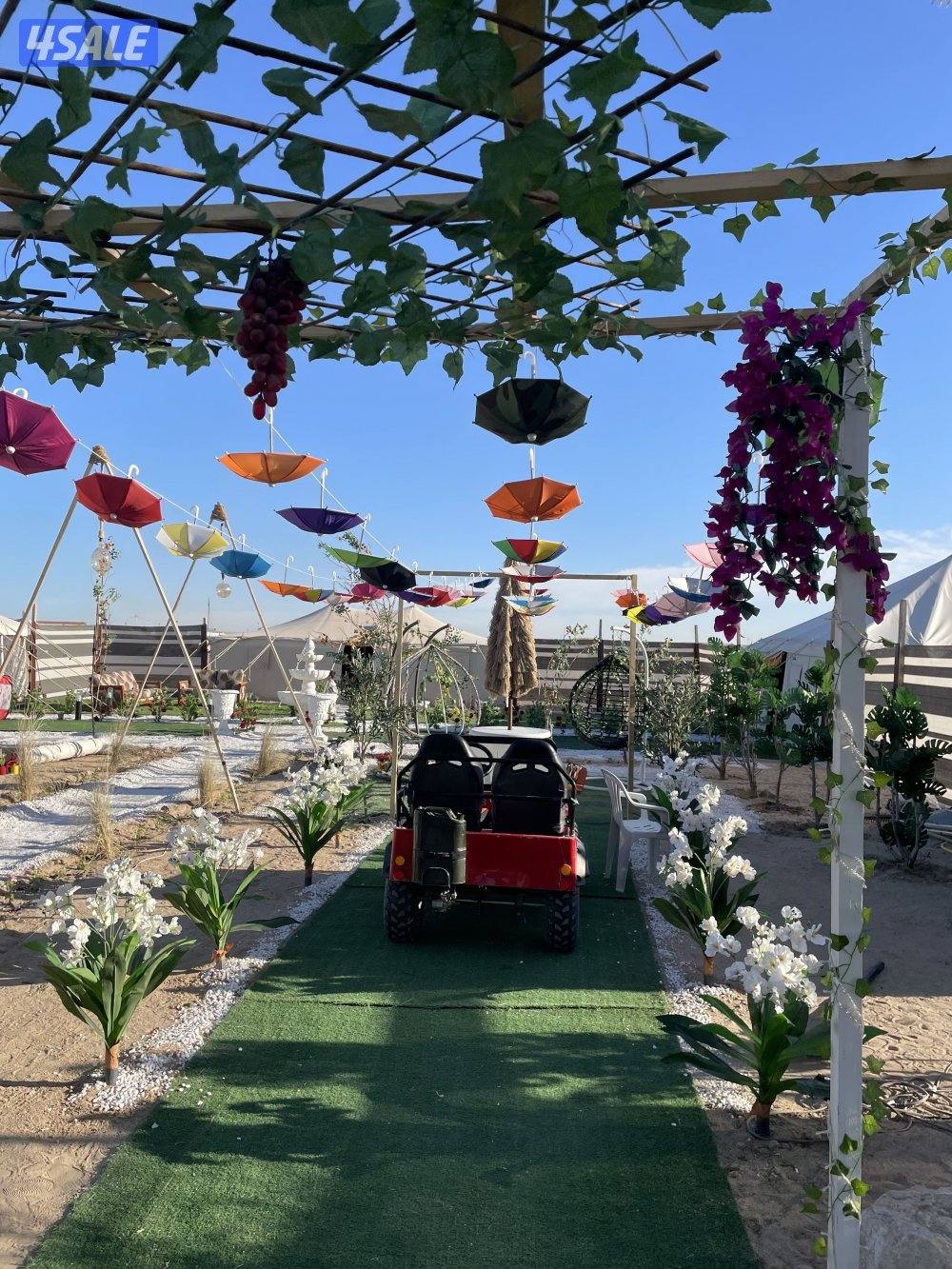 تاجير مخيم بالمطلاع كيلوصفر قريب من الخدمات مخيم VVib11