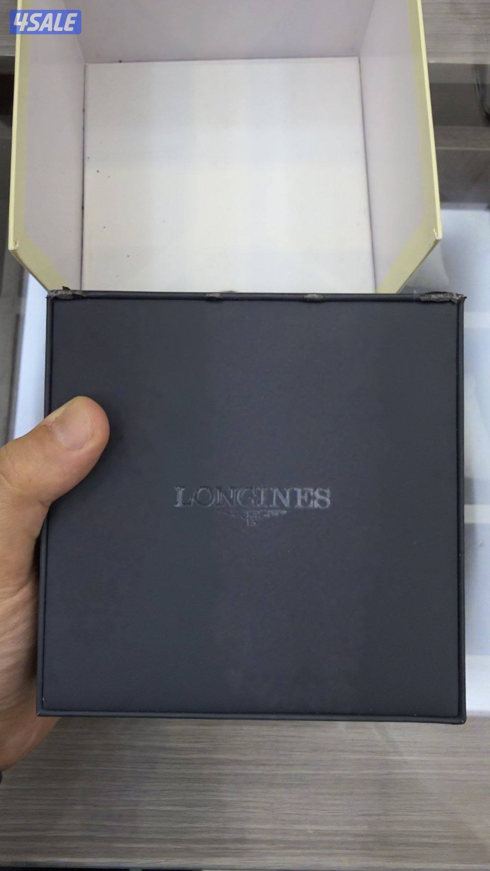 ساعة لونجين Conquest V.H.P. 43 مم ازرق مع العلبة والفاتورة5