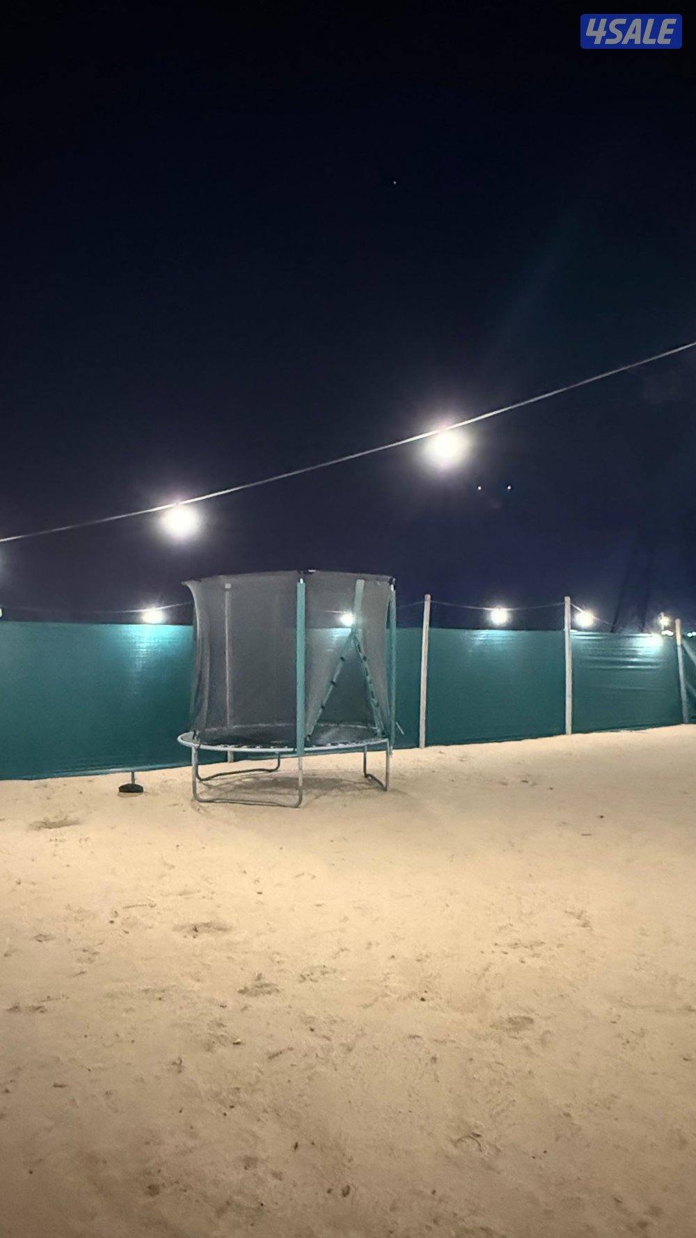 للايجار مخيم + استراحه4
