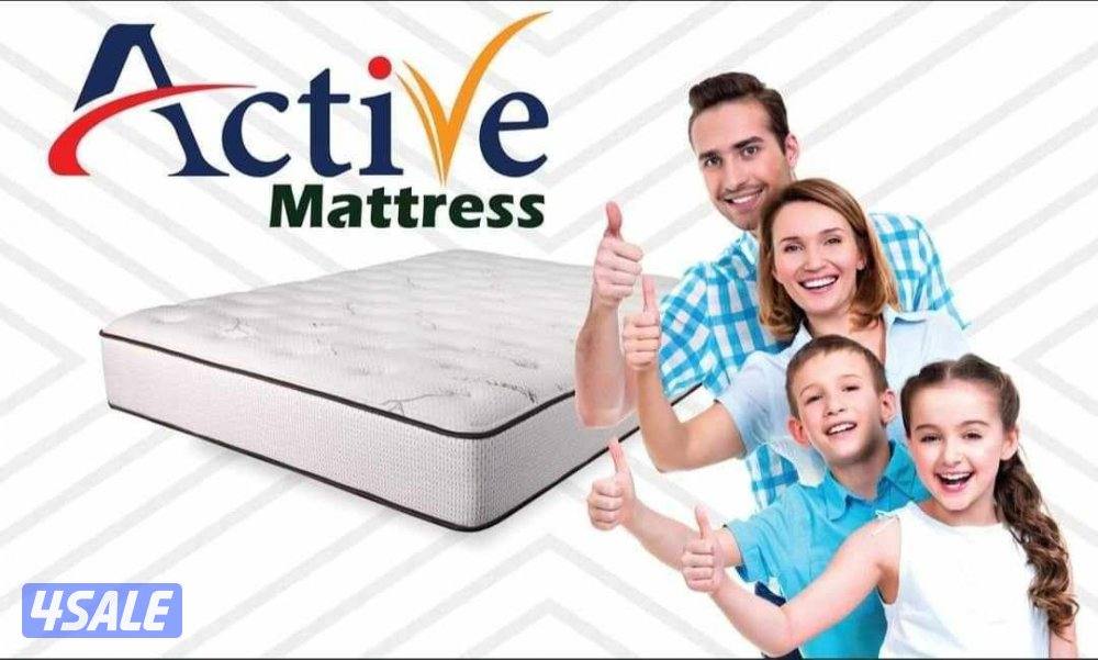 Brand new medicated mattress and bed frame pillows for sale with deliv7