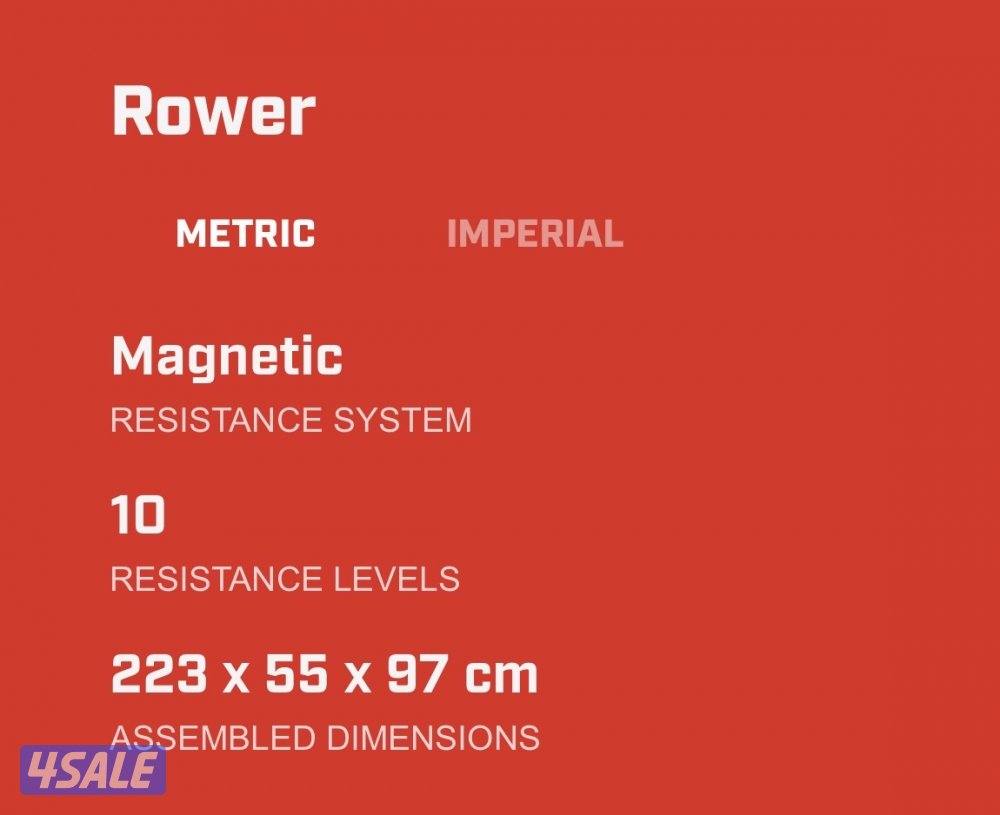 Matrix Rower used few times9