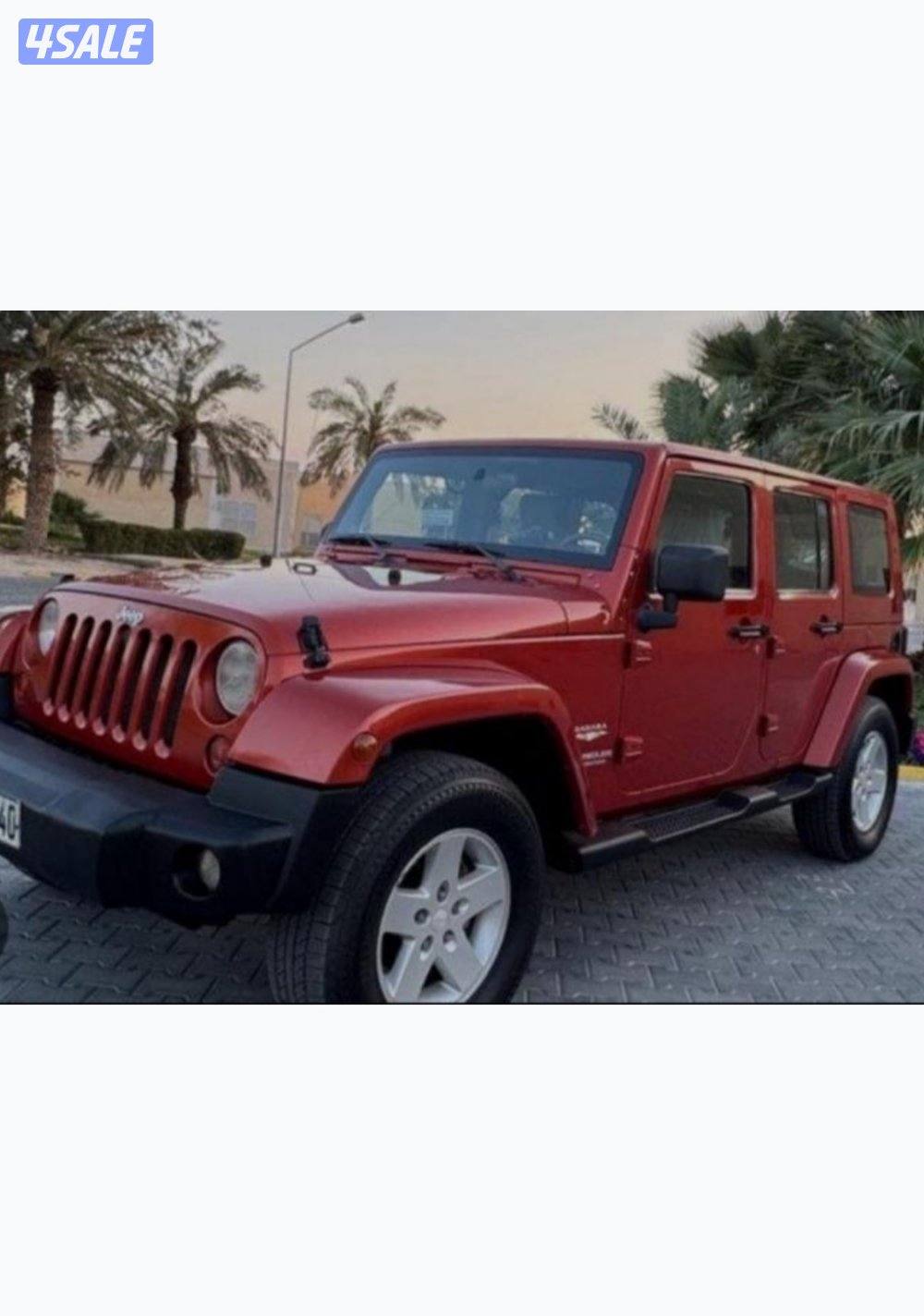 جيب رانقلر بحالة ممتازة سنة الصنع ٢٠٠٩ تواير الوكالة0