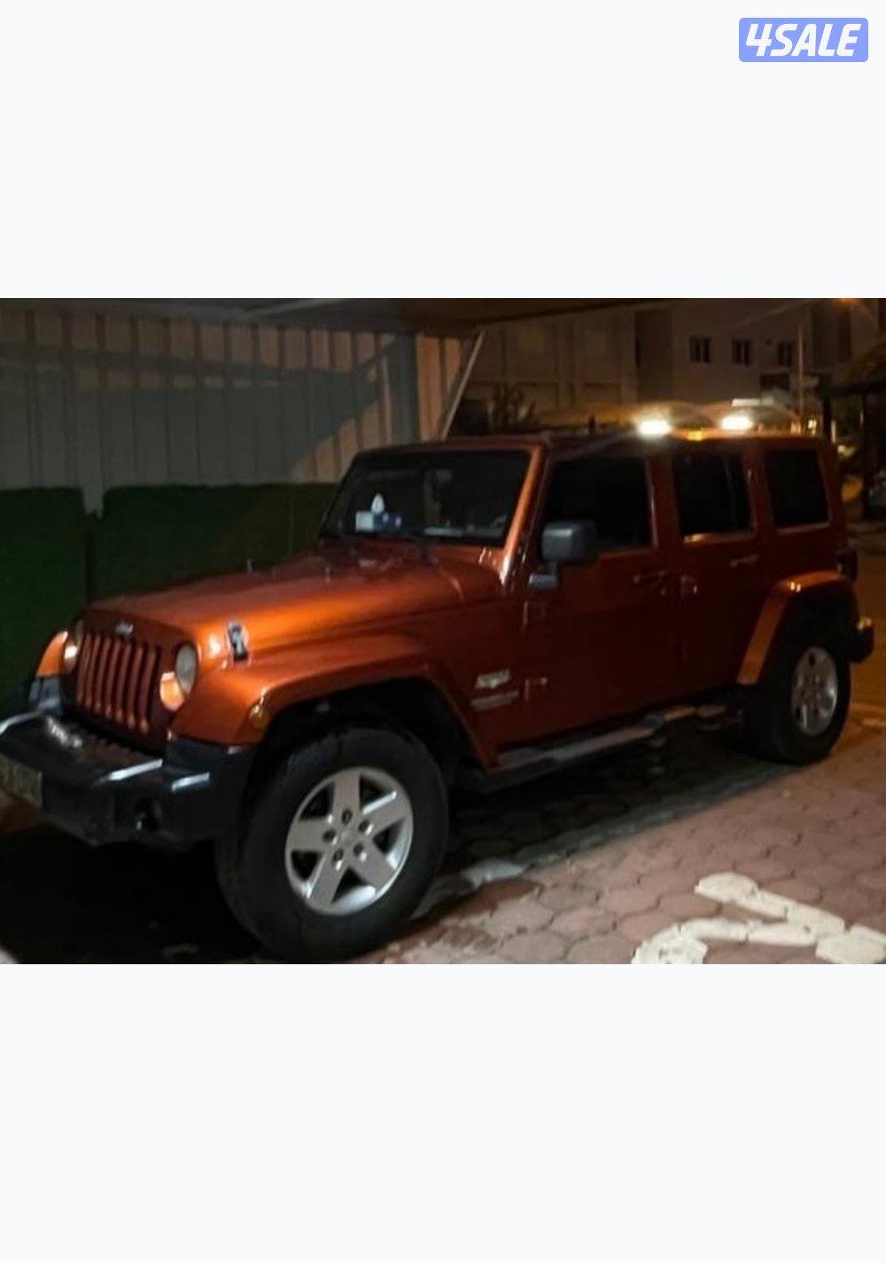 جيب رانقلر بحالة ممتازة سنة الصنع ٢٠٠٩ تواير الوكالة1