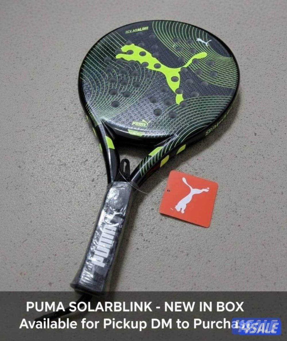 puma paddel rackets new not used once with the ticket0