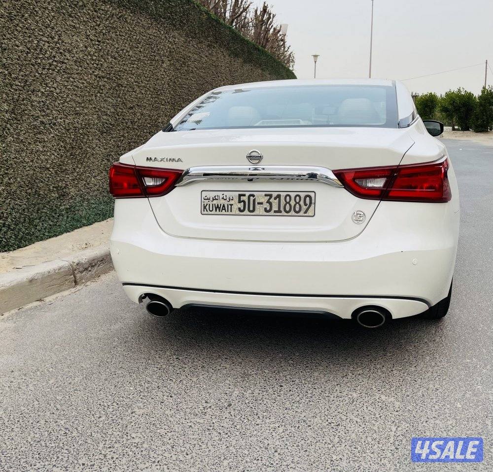 للبيع  ماكسيما موديل 2018 أبيض1