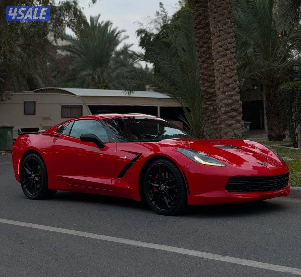 للبيع Corvette C7 lt3 موديل 2014 وارد الغانم0