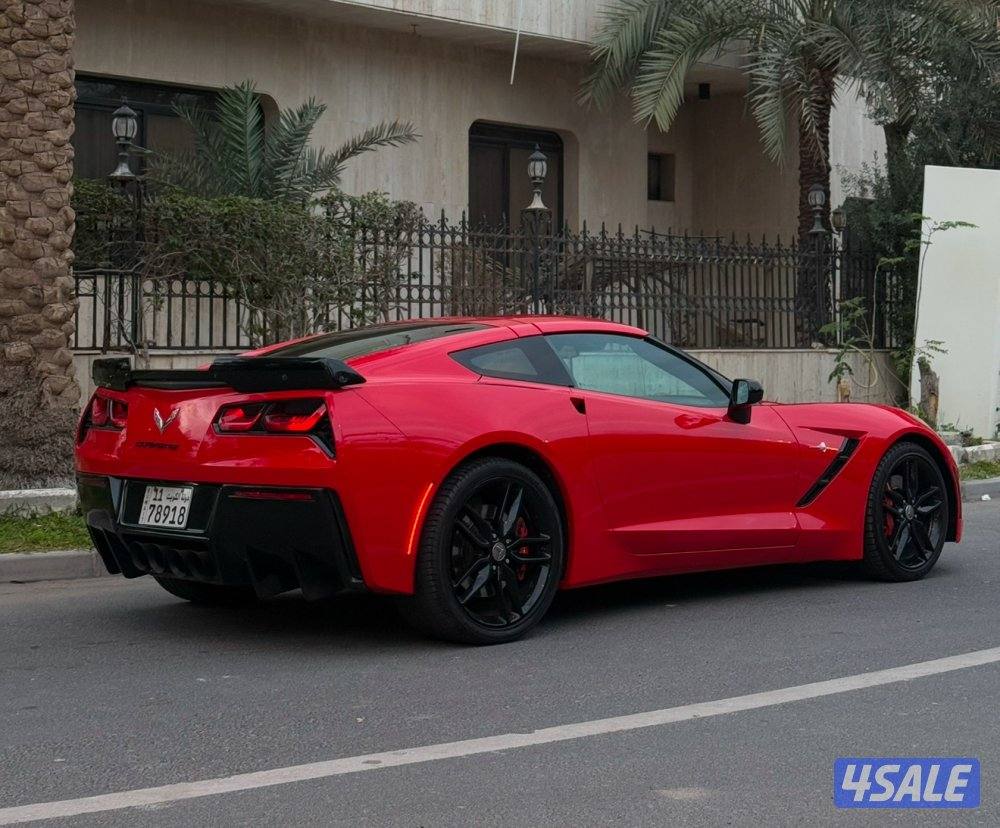 للبيع Corvette C7 lt3 موديل 2014 وارد الغانم3
