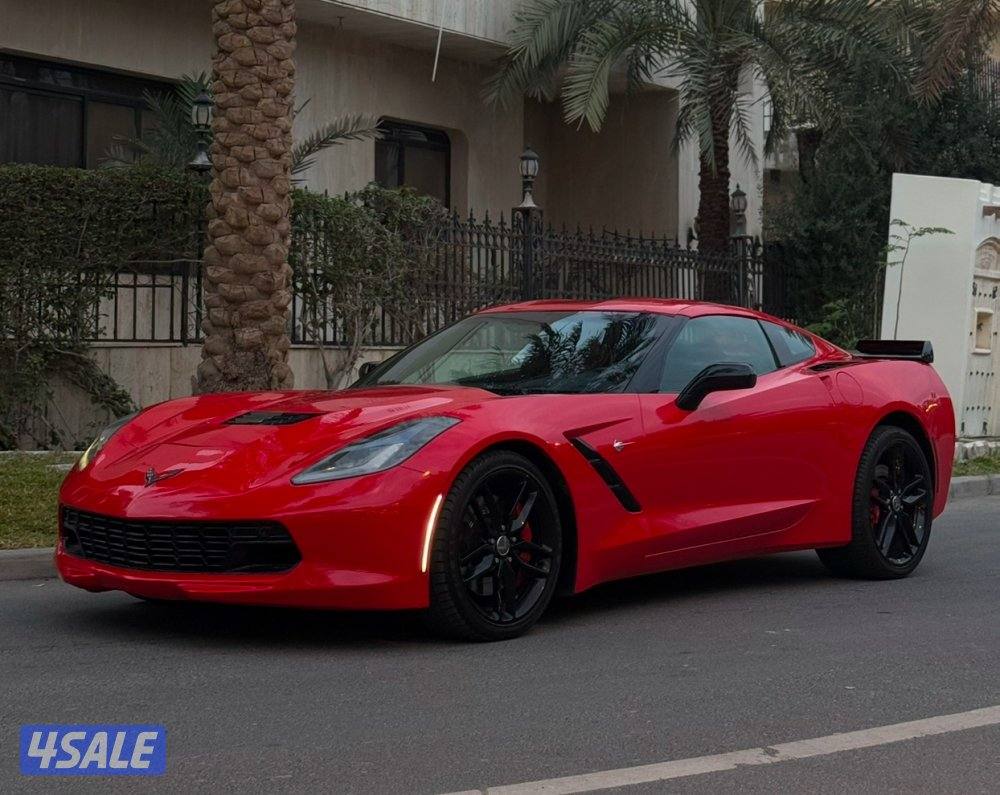 للبيع Corvette C7 lt3 موديل 2014 وارد الغانم4